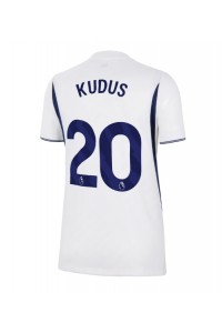 Tottenham Hotspur Mohammed Kudus #20 Fotballdrakt Hjemme Klær Dame 2026-27 Korte ermer